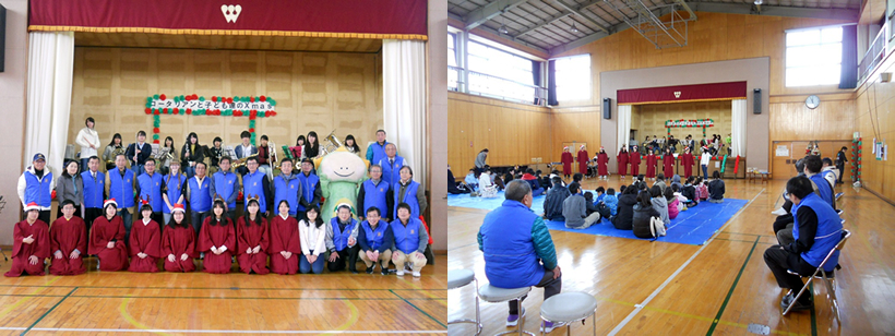 ロータリアンと子どもたちのクリスマス